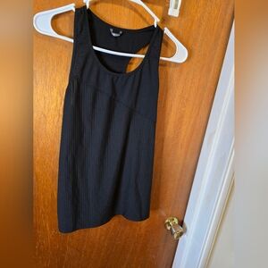 Oiselle Size 2 XS Black Sleeveless Top NWOT
